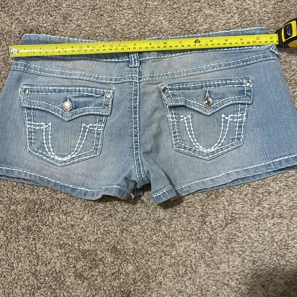 Jean shorts - light wash - Picture 9 of 12